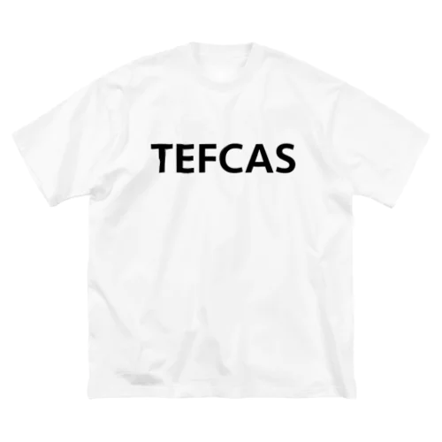 TEFCAS テフカス White ビッグシルエットTシャツ