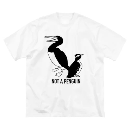 NOT A PENGUIN〈カツオドリ・カンムリウミスズメ〉 ビッグシルエットTシャツ