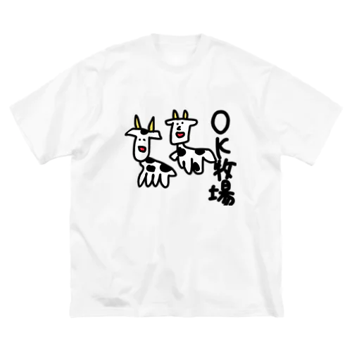 おっけー牧場 ビッグシルエットTシャツ