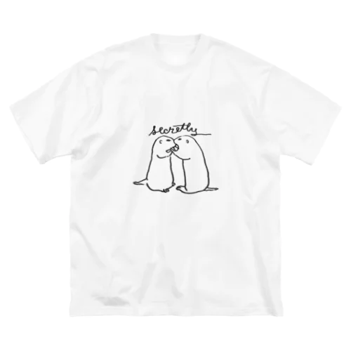 ちょっとした話し合い ビッグシルエットTシャツ