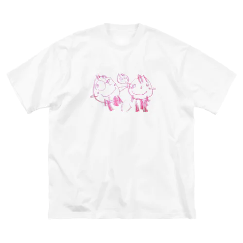 仲良し家族 Big T-Shirt