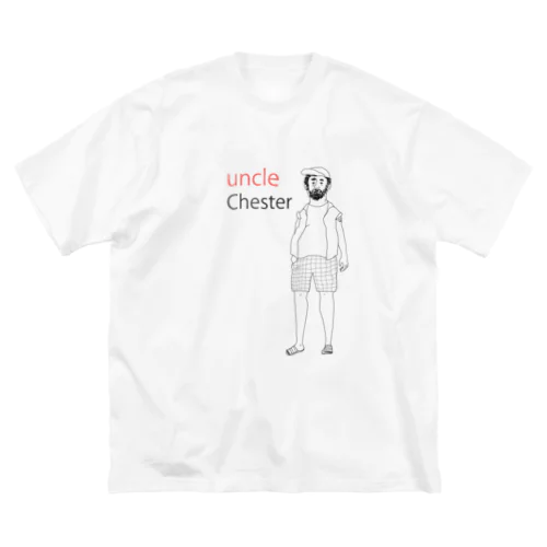 uncle  Chester 루즈핏 티셔츠