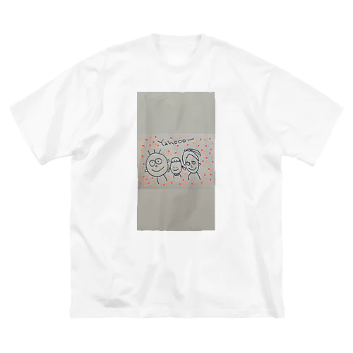 なかよしかぞく ビッグシルエットTシャツ