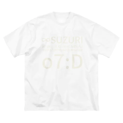  ∞ SUZURI https://t.co/gvda85jAJm #SUZURI  #Lovely #nanairo7 :D Big T-Shirt