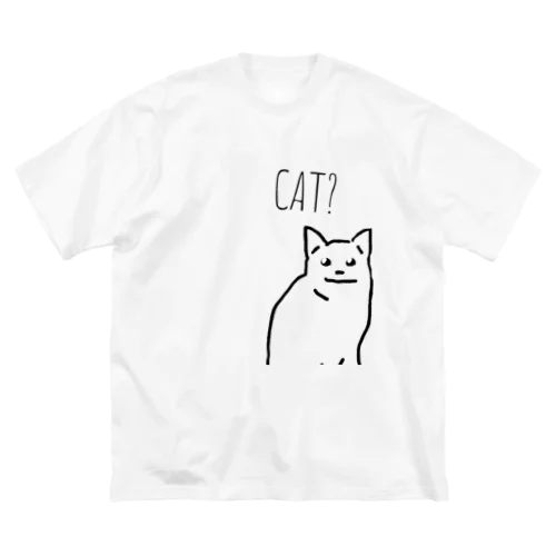 CAT？ ビッグシルエットTシャツ