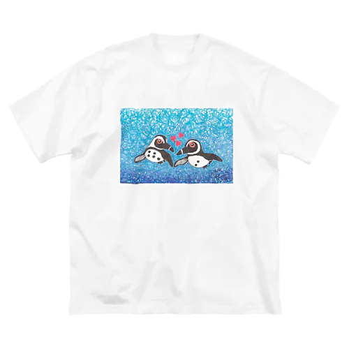 仲良しケープペンギン🐧🐧 Big T-Shirt