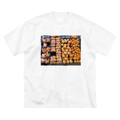 柑橘系 ビッグシルエットTシャツ