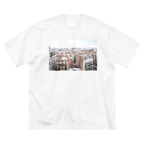 サグラダファミリアから見たスペインの街 Big T-Shirt