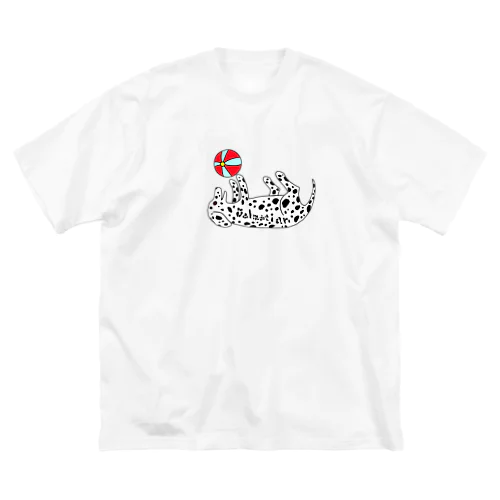 ボール遊びダルメシアン ビッグシルエットTシャツ