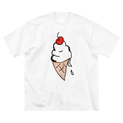 アイスクリーム Big T-Shirt