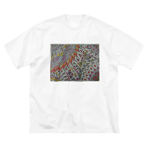 燃えT ビッグシルエットTシャツ