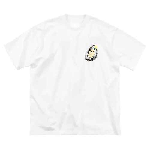 🦪🍋牡蠣ぴよ🐤♨️ ビッグシルエットTシャツ