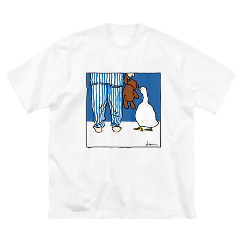 早起きしたぼくら ビッグシルエットTシャツ