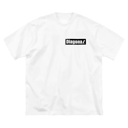 【diagonal./ダイアゴナル】　ビッグシルエットTシャツ ビッグシルエットTシャツ