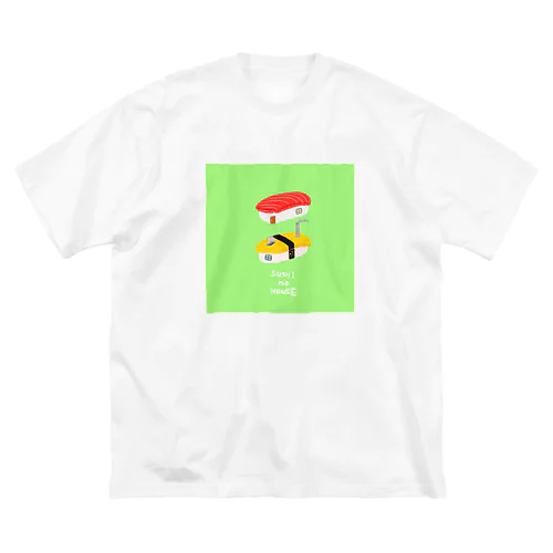 sushi no house ビッグシルエットTシャツ
