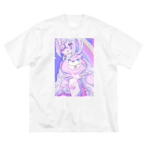 ウサギ女子ちゃん Big T-Shirt