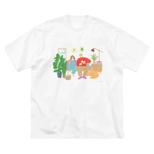 暮らしを楽しむ ビッグシルエットTシャツ