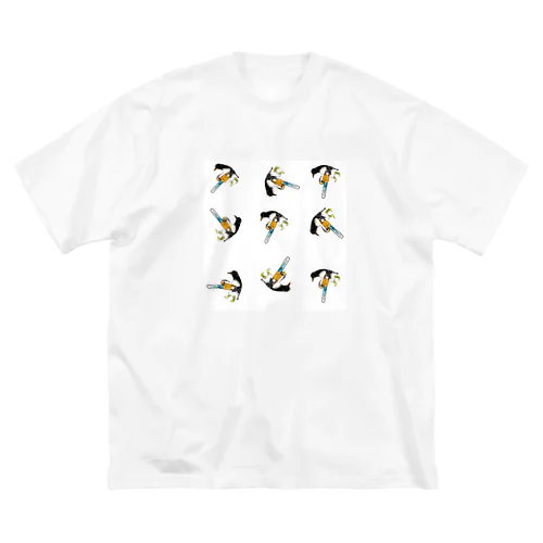 メメント・ペンギン ビッグシルエットTシャツ