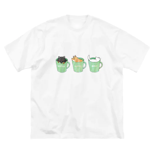 Shiba Coffee  Big T-Shirt