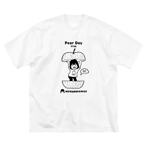 0704「梨の日」 ビッグシルエットTシャツ