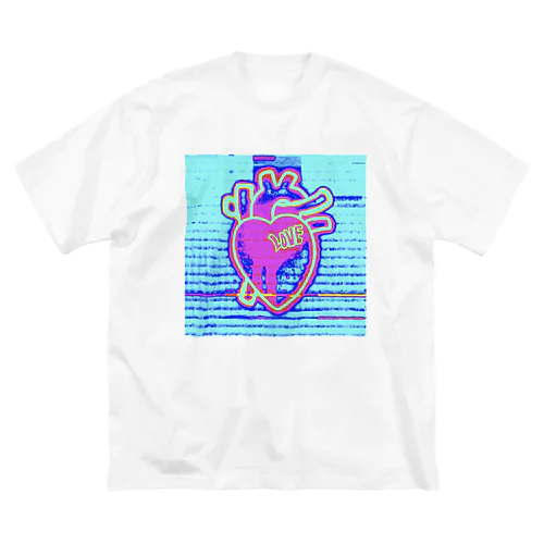 SUMMER  HEART Big T-Shirt