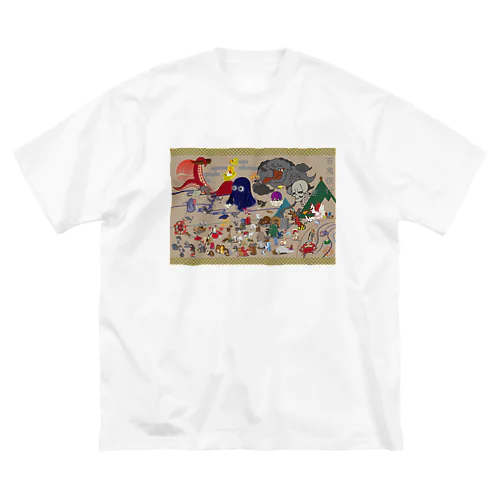 百鬼夜行 ビッグシルエットTシャツ