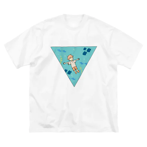 海中スリープ ビッグシルエットTシャツ