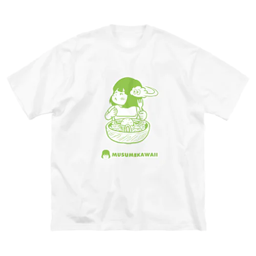 0706サラダ記念日 ビッグシルエットTシャツ