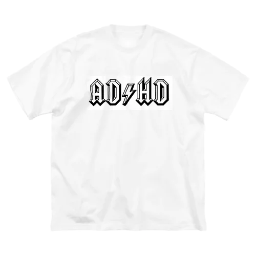 AC/DC風ロゴグッズ ビッグシルエットTシャツ