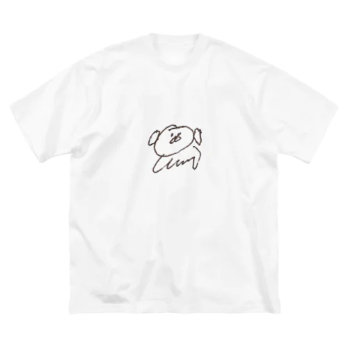 ふじこの愛犬 ビッグシルエットTシャツ