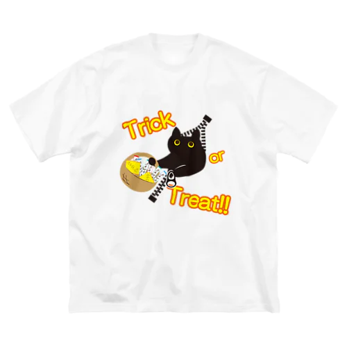 黒猫のトリックオアトリート!!2 Big T-Shirt