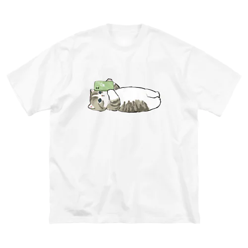 寝落ち ビッグシルエットTシャツ