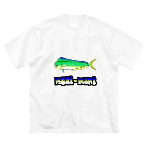 魚ラフィティ  「MAHI-MAHI」 ビッグシルエットTシャツ