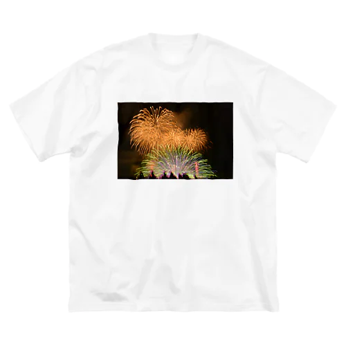 花火 ビッグシルエットTシャツ