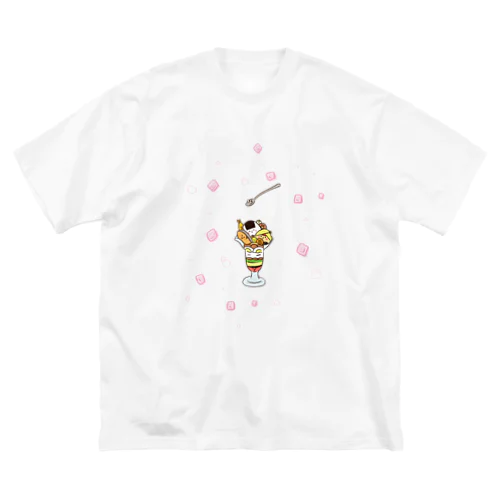 おにぎりパフェ ビッグシルエットTシャツ