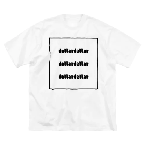 dollardollar box black ビッグシルエットTシャツ