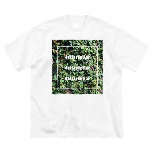 dollardollar box green ビッグシルエットTシャツ