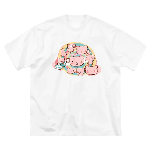 ★ヘロクマ★集合★ ビッグシルエットTシャツ