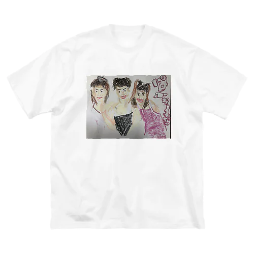 3人組T ビッグシルエットTシャツ