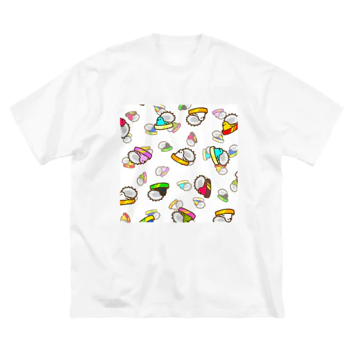 缶詰めバードmore+ Big T-Shirt
