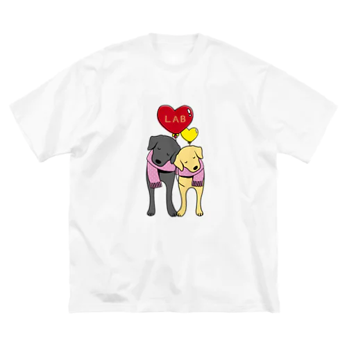 LOVE×LAB ビッグシルエットTシャツ