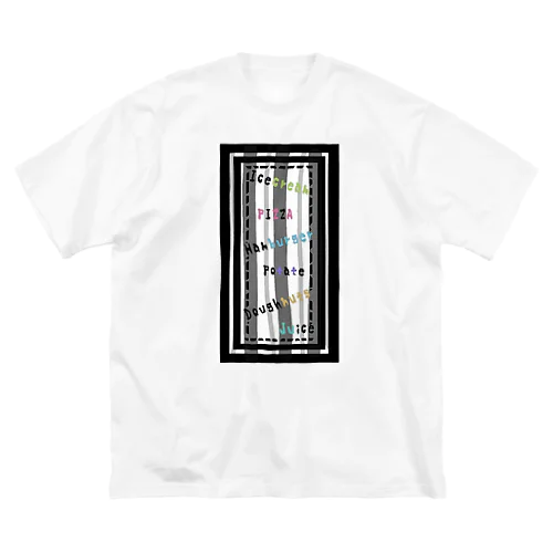 アルファベットジャンクフード Big T-Shirt