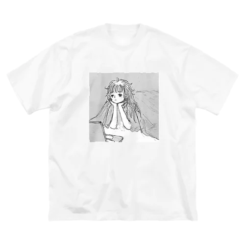 眠たげな女の子 Big T-Shirt