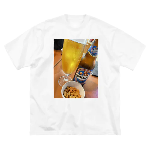 インドのビールは最高 ビッグシルエットTシャツ