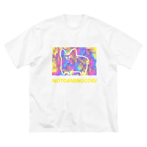 ゲーミングコーギーじゃない ビッグシルエットTシャツ