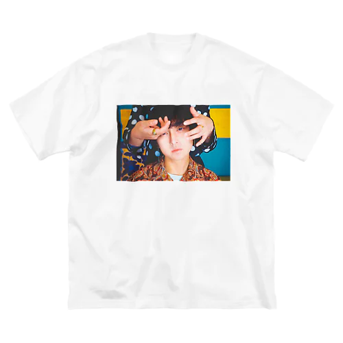 もつがんめん ビッグシルエットTシャツ