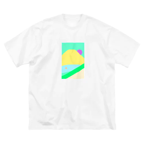 Mt.FUJI_カラフル ビッグシルエットTシャツ