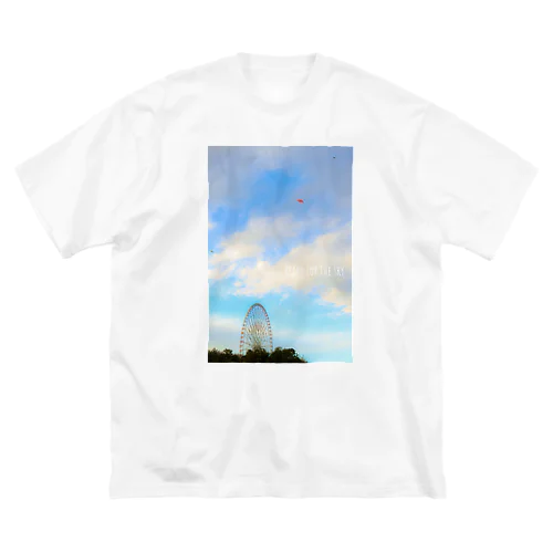 reach for the sky ビッグシルエットTシャツ