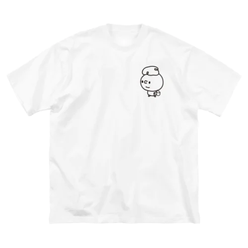 行ってきます。 ビッグシルエットTシャツ