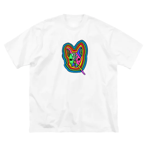 French Bulldog Symbol  ビッグシルエットTシャツ